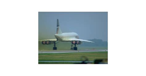 Concorde Takes Off Full Afterburner Postcard Zazzle