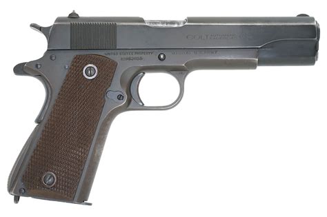 Colt M1911a1 45acp Sn863055 Mfg1943 Commercialmilitary Old Colt