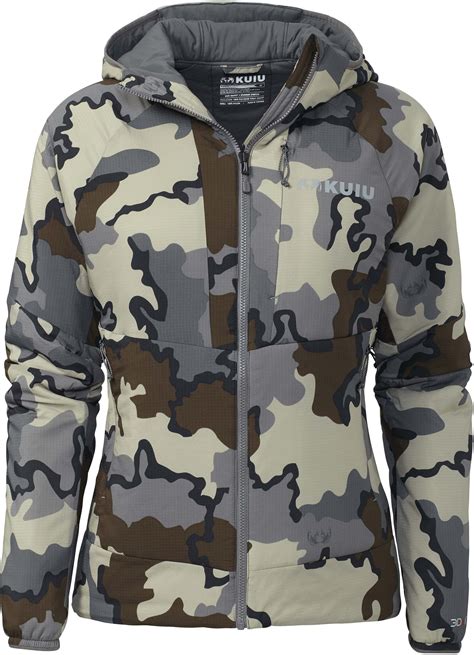 Kuiu Kenai Hooded Hunting Jacket Womens Vias Xl