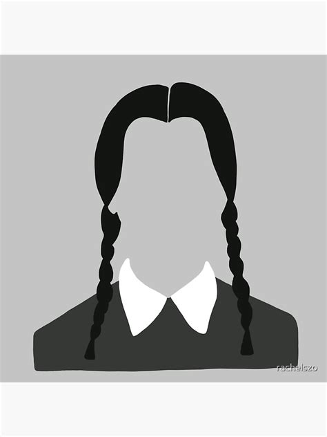 Wednesday Addams Sticker For Sale By Rachelszo Redbubble