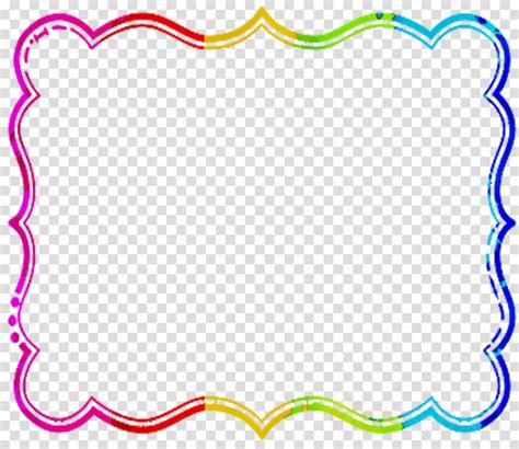 Download High Quality Rainbow Transparent Border Transparent Png Images