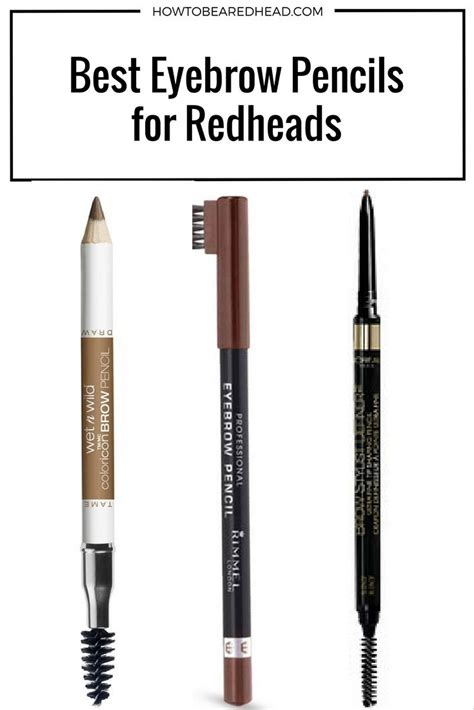 10 Eyebrow Products For Redheads That Blondes And Brunettes Can Use Too