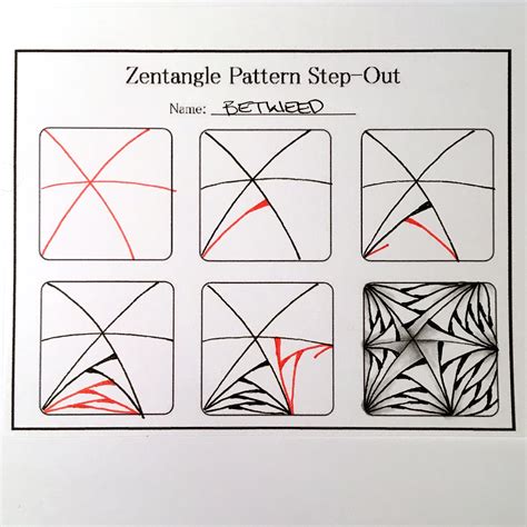 This video explains the steps for creating a zentangle. Zentangle Valentine's Heart Series Designs 2016 | Always Choose the Window Seat
