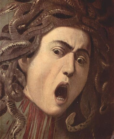 Caravaggio 1571 1610 Medusa Dettaglio 1597 Circa Galleria