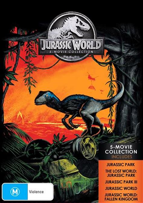 Buy Jurassic Park 1 5 On Dvd Sanity Online