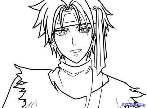 Draw An Anime Character Usui Tumaki Step By Step Drawing Sheets Added By Catlucker February