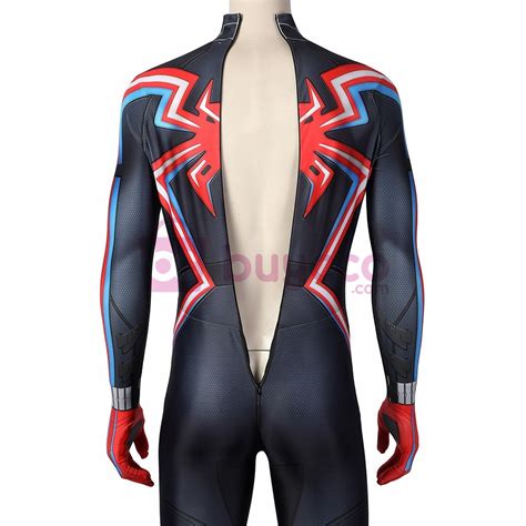 Male Spider Man Miles Morales 2099 Cosplay Costume Wtj21006ea