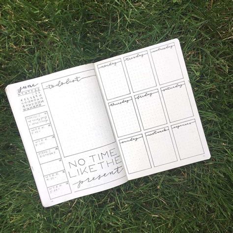 This approach is very simple to pull off, while still giving you the option to add an artistic flair. 32 Easy Minimalist Bullet Journal Weekly Spreads to Try ...