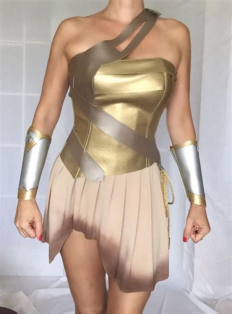 Gal Gadot Wonder Woman Costume Warrior Custom Made Sizes Wonder Woman Costume Wonder Woman
