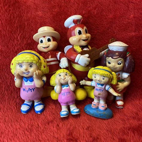 Jollibee Hetty Twirlie Lot Of 6 Pcs Toy Fig Collectibles 2” 4