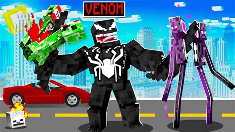 I Became Venom In Minecraft Youtube