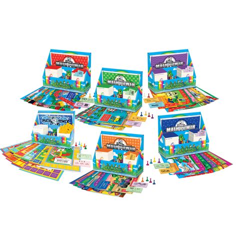 Bd 700 Bundle Deal All 6 Math Frog Super Learning Center Game Sets Pk