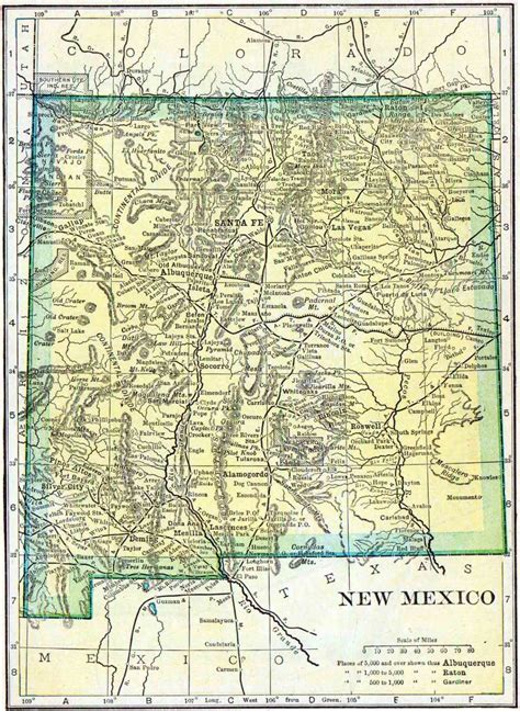 1910 New Mexico Census Map Access Genealogy