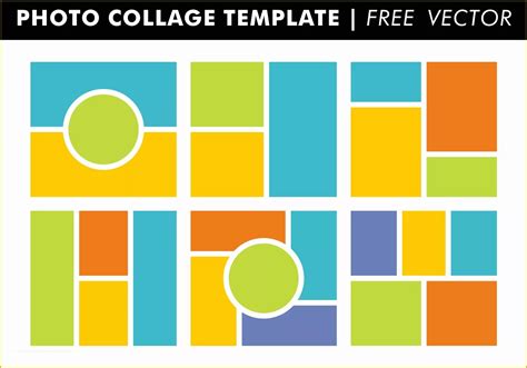 50 Picture Collage Template