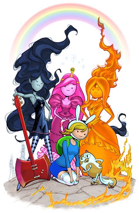 Adventure Time Girls In Color By Michaeldooney On Deviantart