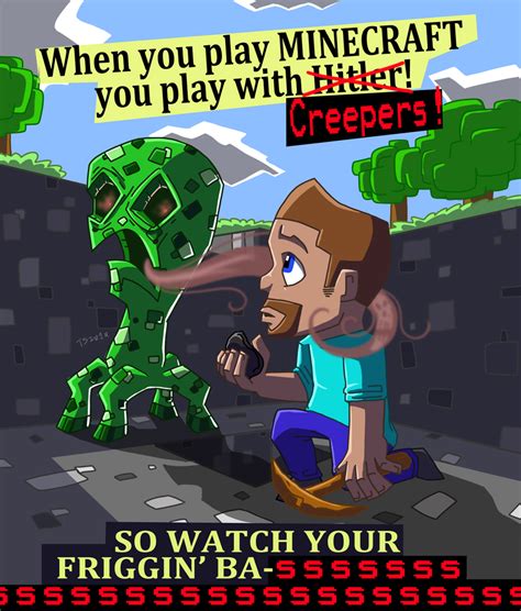 Minecraft Creeper Propaganda By TSoutherland On DeviantArt