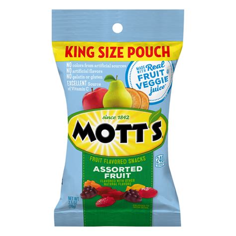 Save On Motts Fruit Flavored Snacks Assorted Fruit Order Online