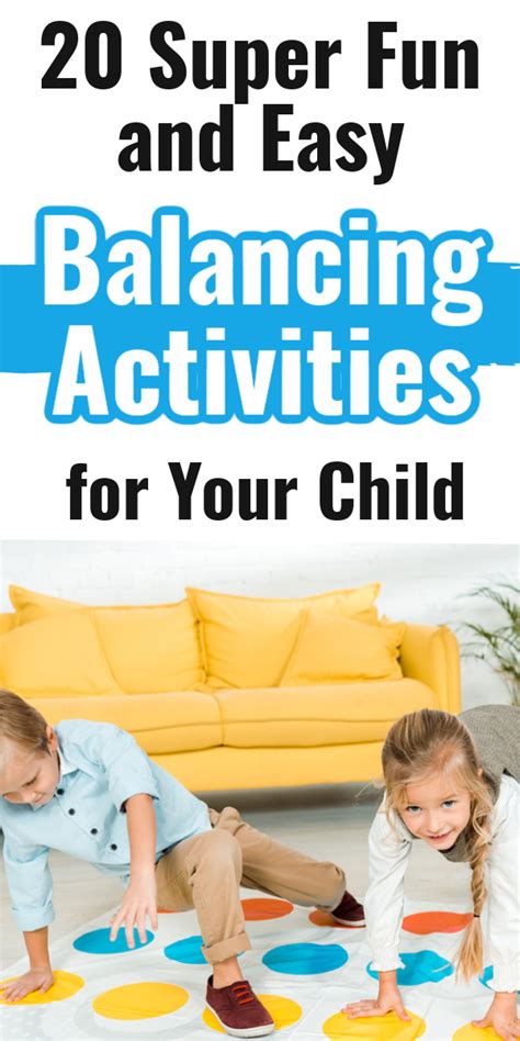 20 Simple Balancing Activities For Preschoolers Empowered Parents