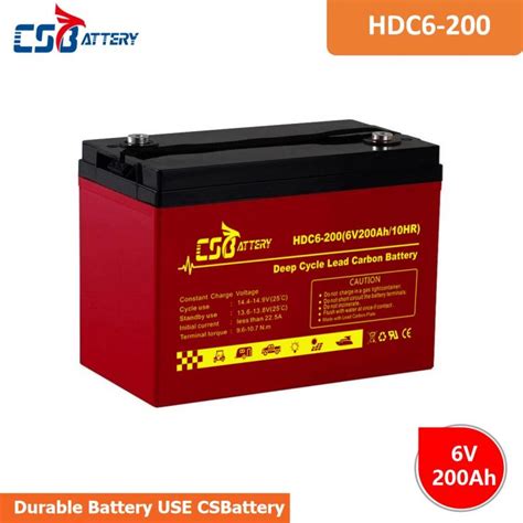 Hdc6 225 6v 225ah Fast C Lead Carbon Battery Manufacturerhdc6 225 6v