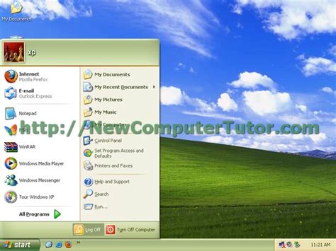 Customize Start Menu In Windows Xp Computer Tutor