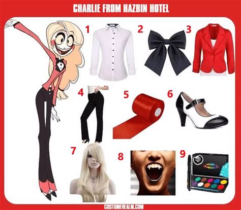 Diy Hazbin Hotel Charlie Costume Guide Anime Inspired Outfits