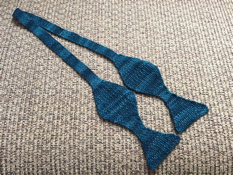 Iso Proper Bow Tie Knitting Pattern Rgeeknitting