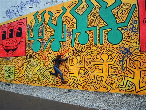 Keith Haring Houston Street Soho New York Street Art Graffiti