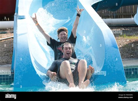 Lenny Adam Sandler And Marcus David Spade In Columbia Pictures Grown Ups Stock Photo Alamy