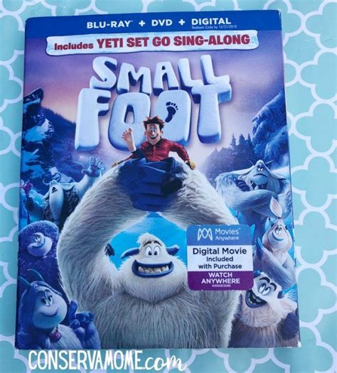 Smallfoot Movie Release Blu Ray Combo Giveaway Movie Releases Blu