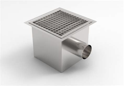 Sgv 300 Trapped Square Floor Gully Paragon Stainless Products
