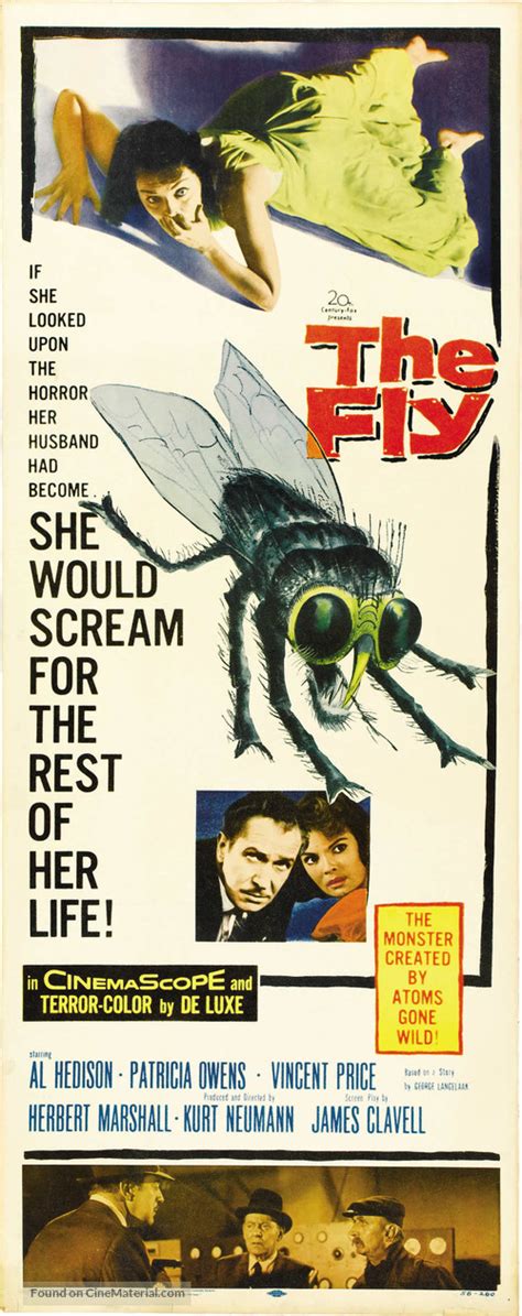 The Fly 1958 Movie Poster