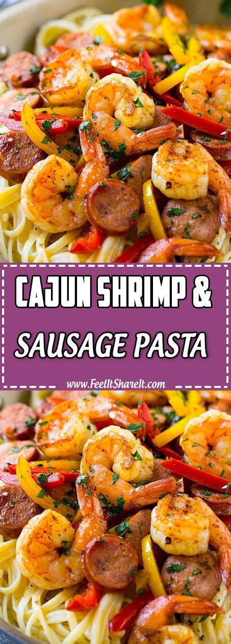 I love that you include the old ww pts on your recipes, and that the majority of your recipes seem to call for real ingredients. CAJUN SHRIMP & SAUSAGE PASTA in 2020 | Sausage pasta ...