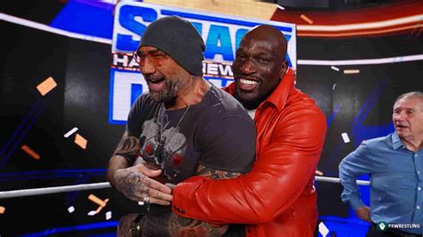 Batista Y Ric Flair Estuvieron Tras Bastidores En Wwe Smackdown