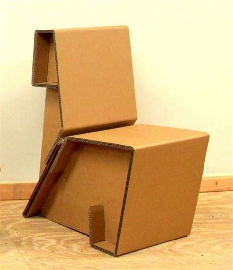Chairigami Cardboard Chairs Look Equally Amazing And Uncomfortable Cardboard Furniture Design