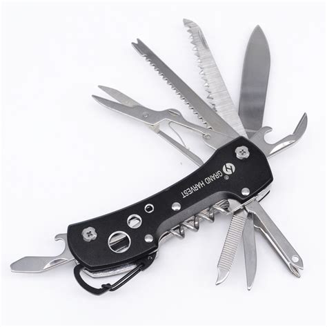 Swiss Multifunctional Folding Knife: High Quality Knife for Camping