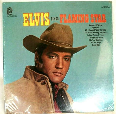 Elvis Sings Flaming Star Sealed Cas2304 Camden Vinyl Values Mavin