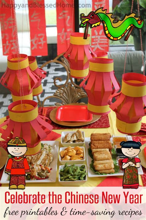 A new year greeting to cheer you from your daughters. FREE Chinese New Year Printables for Kids and Easy Recipes