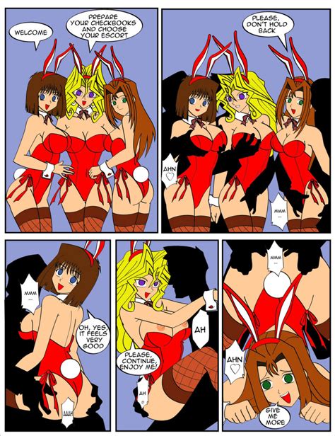 Rule 34 Breast Grab Bunny Ear Bunny Girl Bunny Suit Comic Female Femsub Human Jimryu Kawai