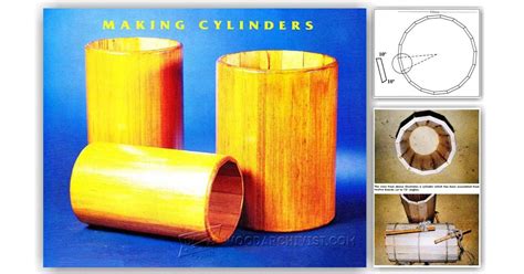 making wood cylinder woodarchivist