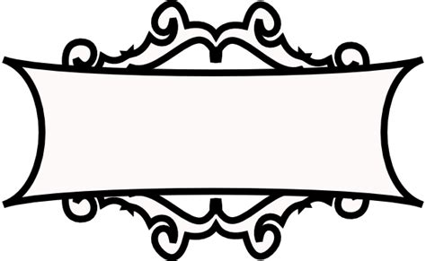 Decorative Text Box Frame Transparent Background Png Png Arts