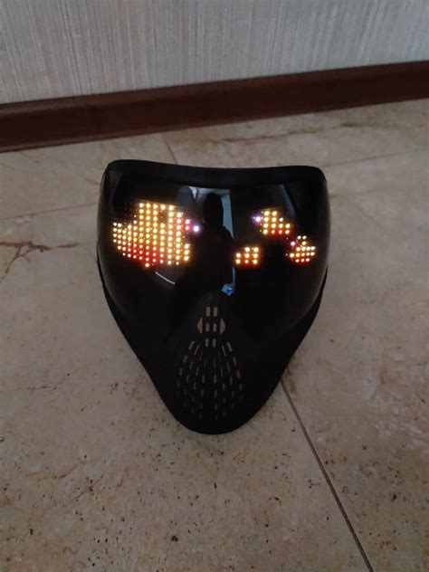 Watch Dogs 2 Wrench Led Mask Cyberpunk Cosplay Dj Mask Etsy
