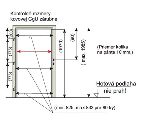 Najčastejším problémom pri obhliadkach respektíve zámeroch býva rozmer stavebného otvoru, do ktorého sa osádzajú klasické obložkové zárubne v slovenskej norme. Osadenie kovovej zarubne - Okná a dvere.