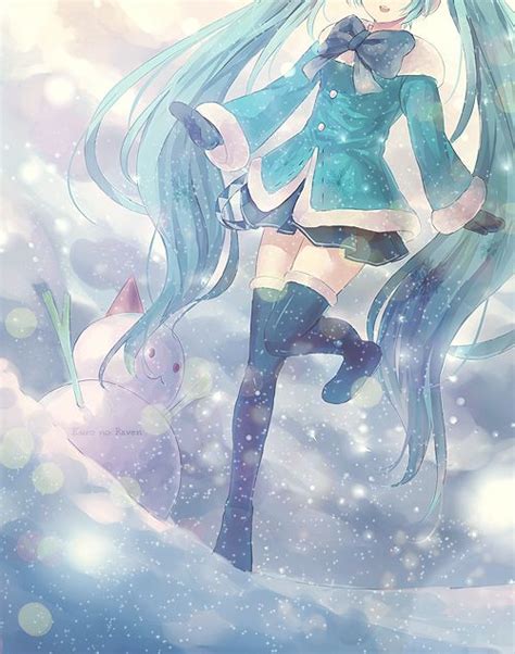 1000 Oclock Evening Out Manga Illustration Miku Hatsune Vocaloid