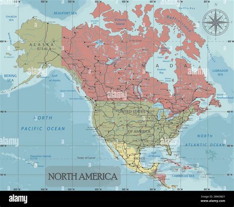 Imagenes Mapa Politico De America Del Norte Images And Photos Finder