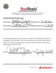 Pdf A Component Of The Parents Supervised Driving Program