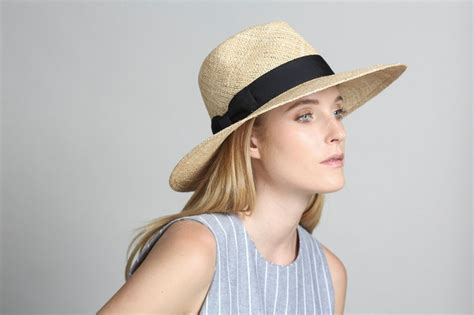 Wide Brimmed Straw Hat For Women Fedora Summer Straw Hat Custom Hat