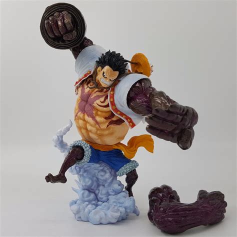 One Piece Action Figure Monkey D Luffy Gear 4 Pvc 200mm Anime One Piece
