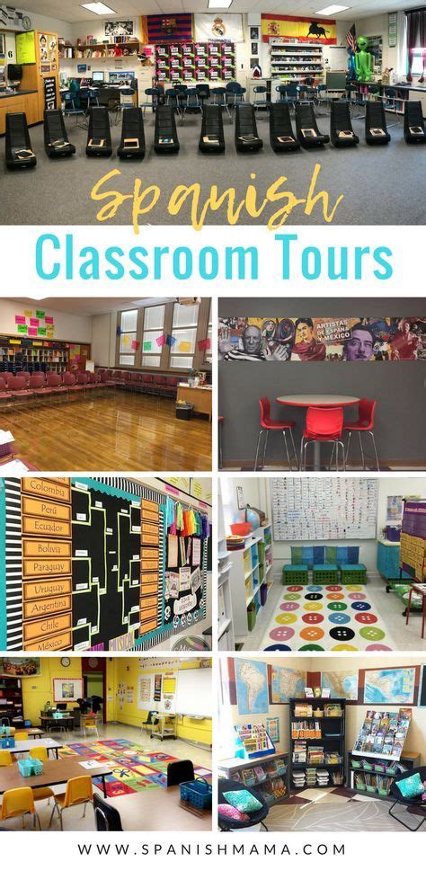 Spanish Classrooms Tour A Peek Into 30 Rooms Elementary Spanish Classroom Spanish Classroom