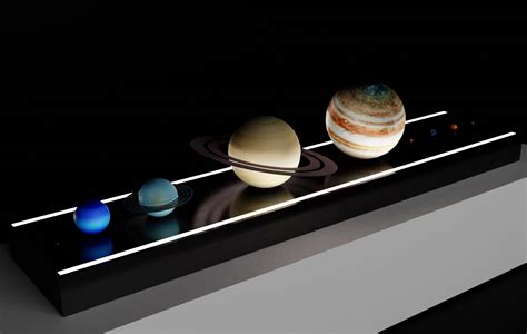 Scale Model Of Solar System