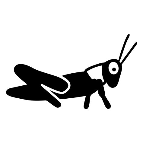 Cricket Insect Cut Out 22094308 Vector Art At Vecteezy
